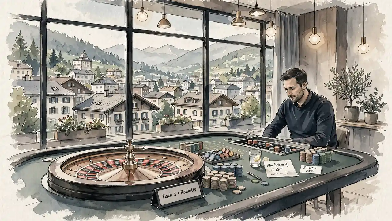 Live-Roulette in der Schweiz mit deutschen Dealern
