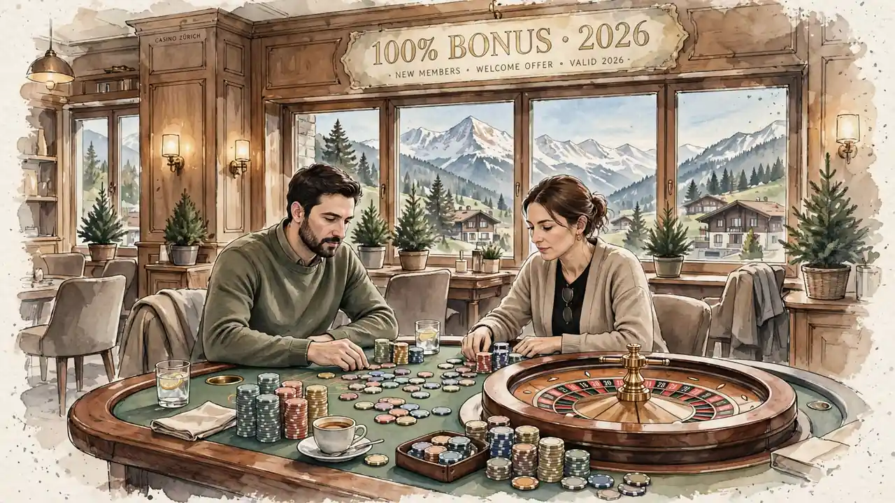 Online-Casino mit 100-%-Bonus in der Schweiz